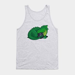 D20 Green Dragon Tank Top